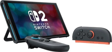 Портативная игровая приставка Nintendo Switch 2 Black Mario Kart World Bundle (0045496321529)  Фото №0