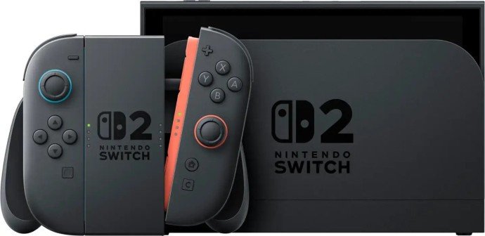 Портативная игровая приставка Nintendo Switch 2 Black Mario Kart World Bundle (0045496321529)  Фото №4