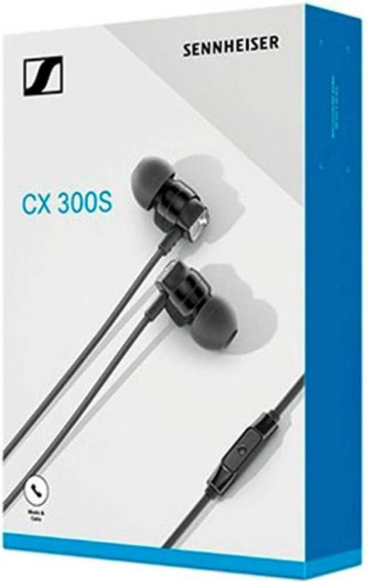 Наушники с микрофоном Sennheiser CX 300S Black (508593)  Фото №0