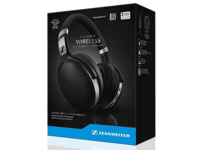 Наушники с микрофоном Sennheiser HD 4.50 BTNC Black (506783)  Фото №5