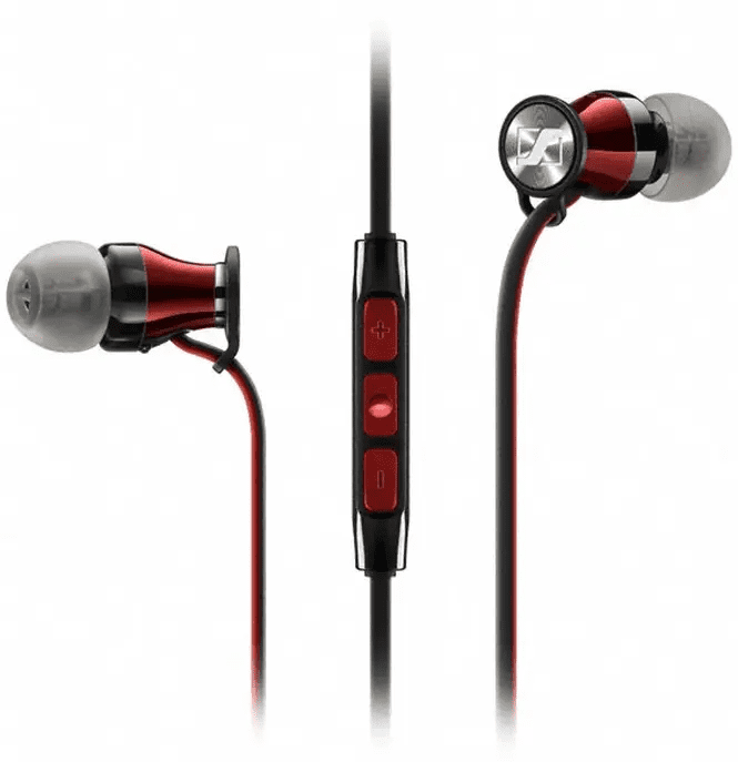Наушники с микрофоном Sennheiser Momentum M2 IE Red (508689)  Фото №0