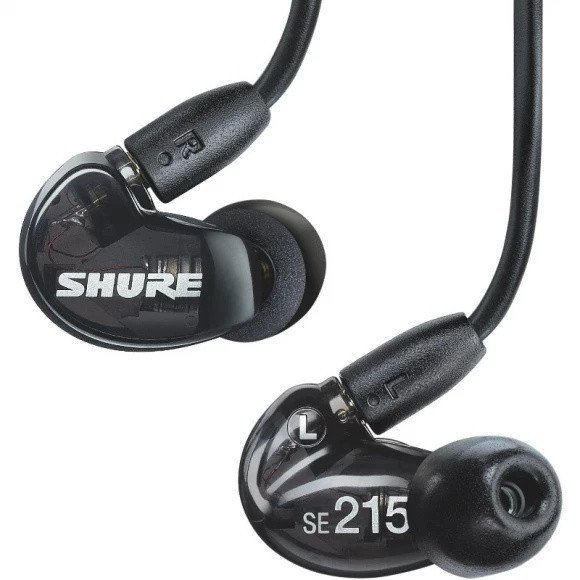 Наушники без микрофона Shure SE215 Black