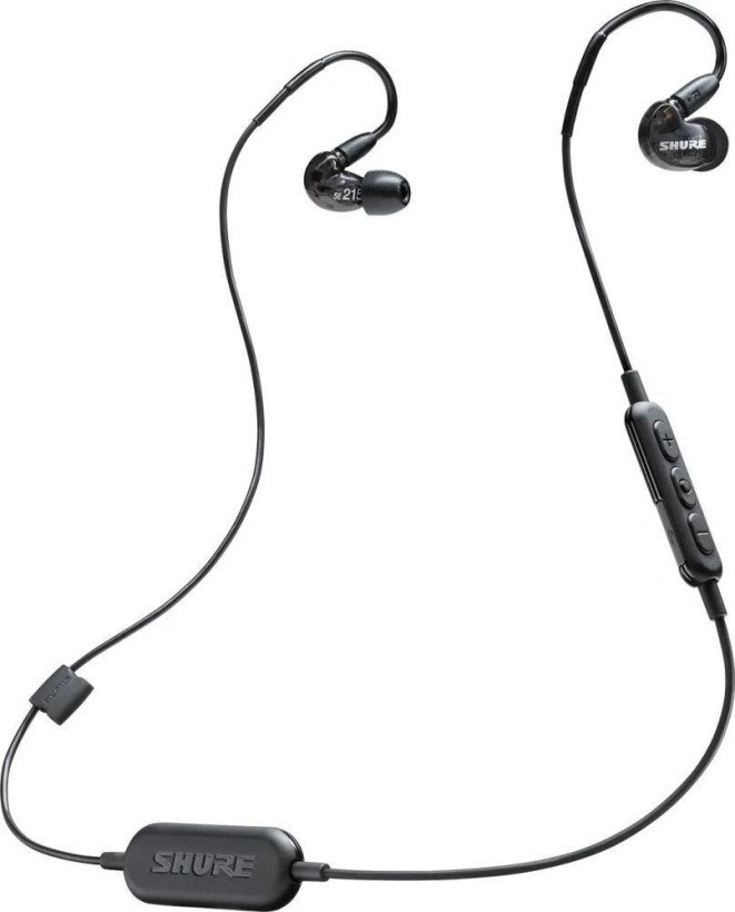 Наушники с микрофоном Shure SE215BT Black  Фото №0