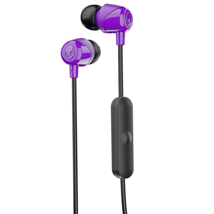 Наушники с микрофоном SkullCandy JIB BT Black/Purple (S2DUW-K082)  Фото №0