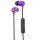Наушники с микрофоном SkullCandy JIB BT Black/Purple (S2DUW-K082)  Фото №0