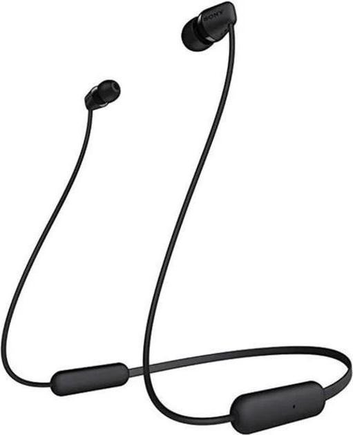Наушники с микрофоном Sony WI-C200 Black (WIC200B.CE7)  Фото №1