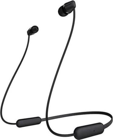 Наушники с микрофоном Sony WI-C200 Black (WIC200B.CE7)  Фото №1