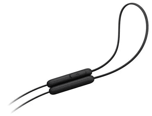 Наушники с микрофоном Sony WI-C310 Black  Фото №3