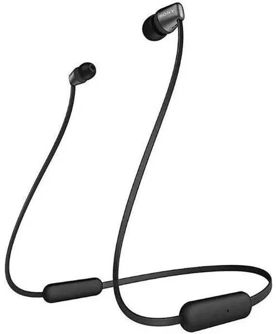 Наушники с микрофоном Sony WI-C310 Black  Фото №0