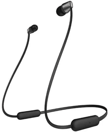 Наушники с микрофоном Sony WI-C310 Black  Фото №0