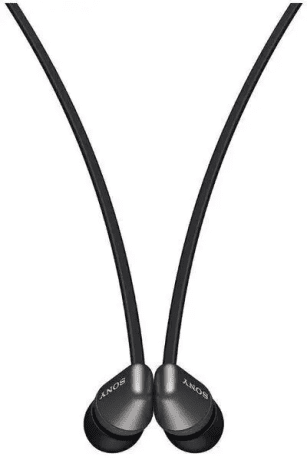Наушники с микрофоном Sony WI-C310 Black  Фото №2