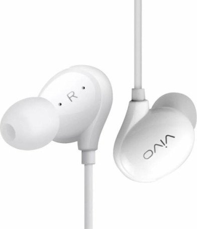 Наушники с микрофоном vivo XE710 3.5mm White  Фото №0