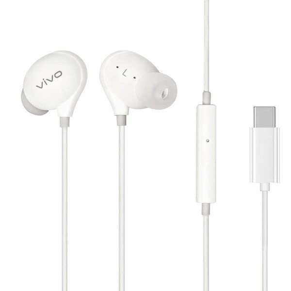 Навушники з мікрофоном vivo XE710 USB Type-C White