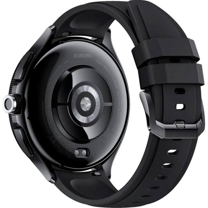 Смарт-годинник Xiaomi Watch 2 Pro Bluetooth Black Case with Black Fluororubber Strap (BHR7211GL)  Фото №0