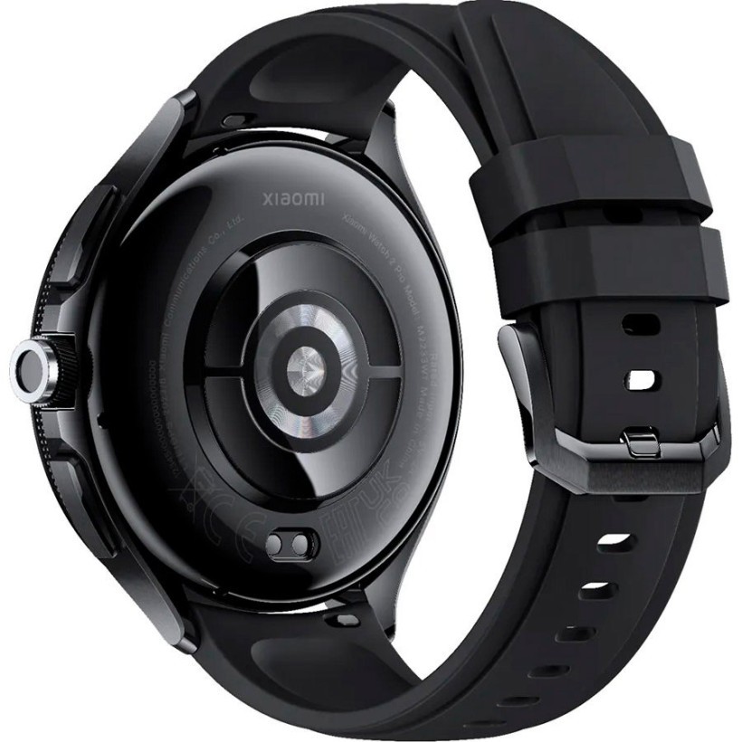 Смарт-годинник Xiaomi Watch 2 Pro Bluetooth Black Case with Black Fluororubber Strap (BHR7211GL)  Фото №0