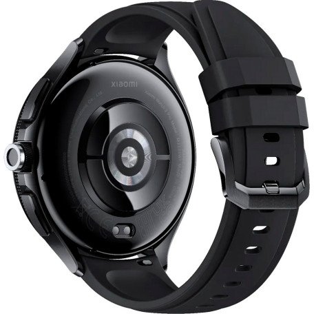 Смарт-годинник Xiaomi Watch 2 Pro Bluetooth Black Case with Black Fluororubber Strap (BHR7211GL)  Фото №0