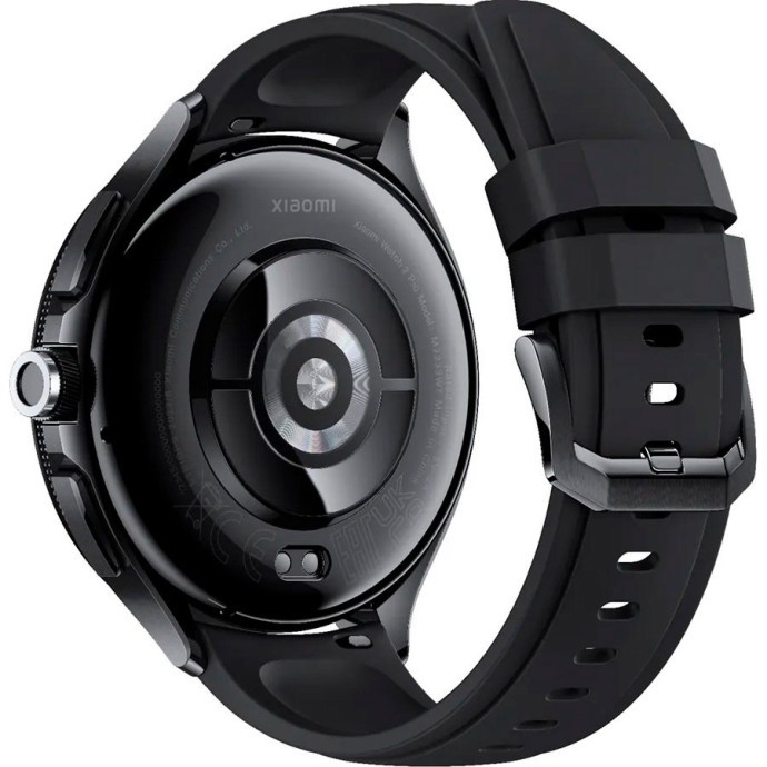Смарт-годинник Xiaomi Watch 2 Pro Bluetooth Black Case with Black Fluororubber Strap (BHR7211GL)  Фото №0