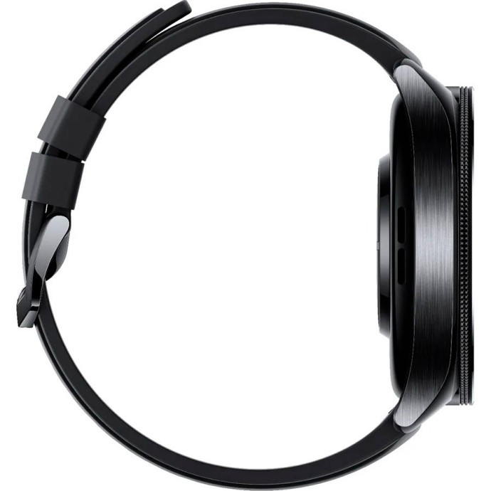 Смарт-годинник Xiaomi Watch 2 Pro Bluetooth Black Case with Black Fluororubber Strap (BHR7211GL)  Фото №1