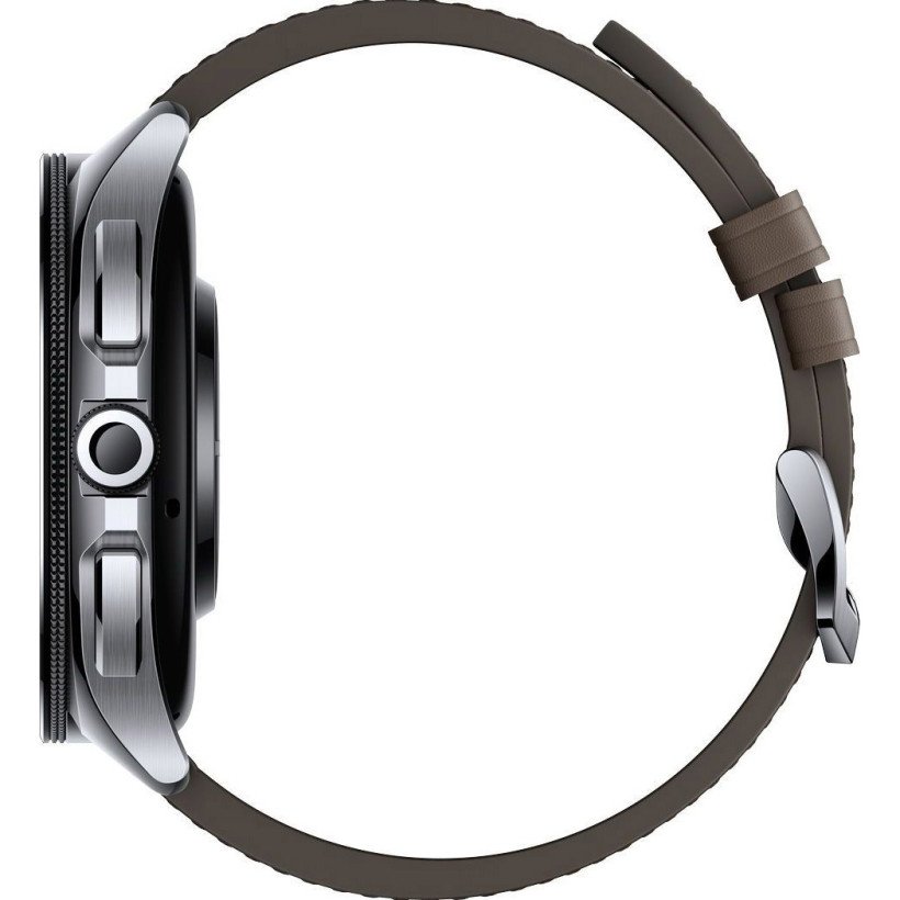 Смарт-годинник Xiaomi Watch 2 Pro Bluetooth Silver Case with Brown Leather Strap (BHR7216GL)  Фото №0
