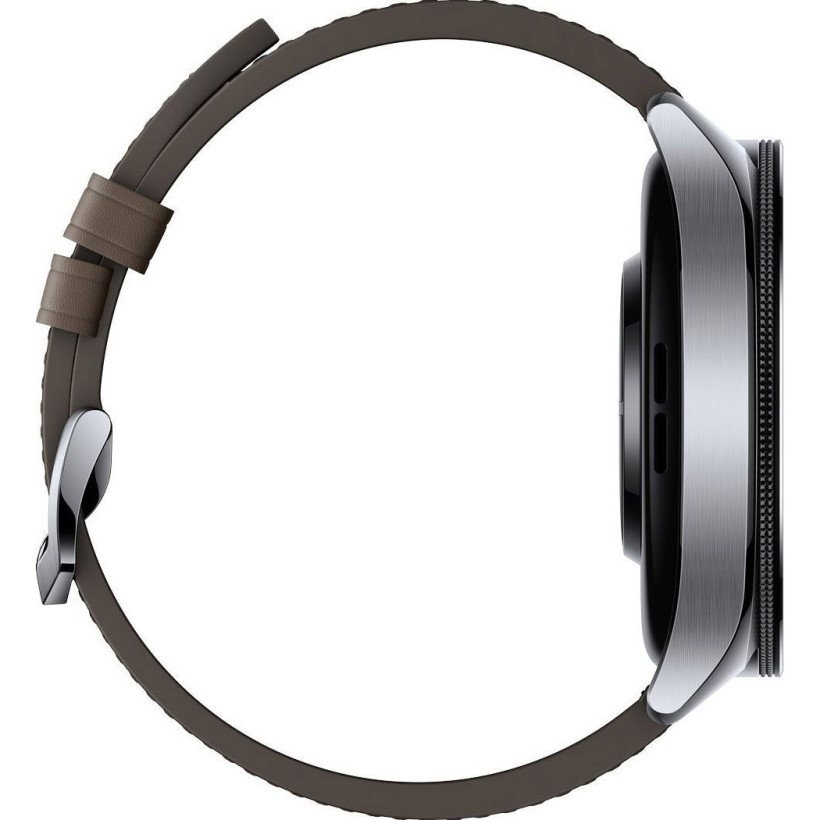 Смарт-годинник Xiaomi Watch 2 Pro Bluetooth Silver Case with Brown Leather Strap (BHR7216GL)  Фото №1