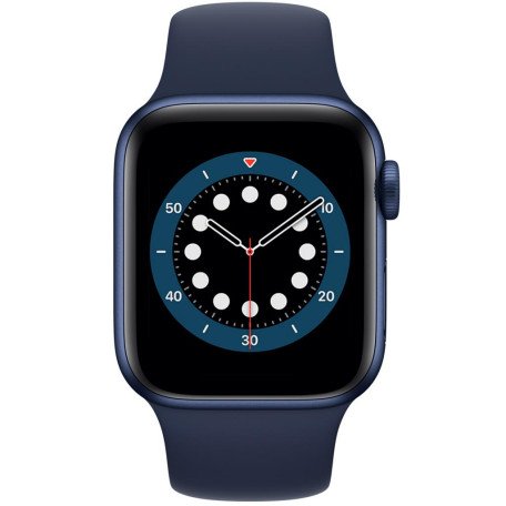 Смарт-годинник Apple Watch Series 6 GPS 40mm Blue Aluminum Case w. Deep Navy Sport B. (MG143) (Open)  Фото №0