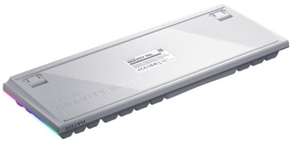 Клавиатура HATOR Gravity TKL White (HTK561)  Фото №0