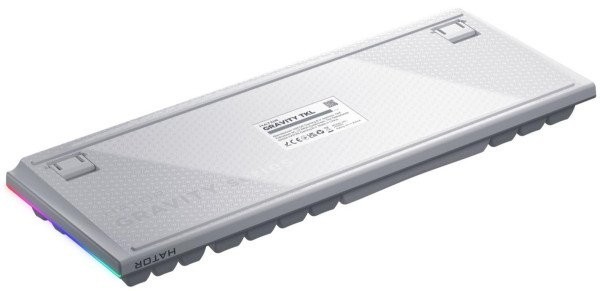 Клавіатура HATOR Gravity TKL White (HTK561)  Фото №5