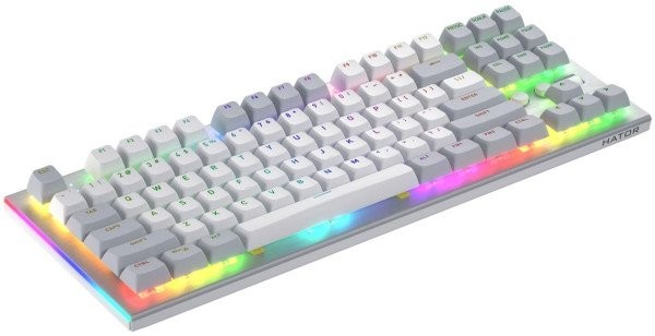 Клавіатура HATOR Gravity TKL White (HTK561)  Фото №7