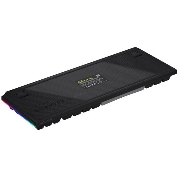 Клавиатура HATOR Gravity TKL Black (HTK560)  Фото №3