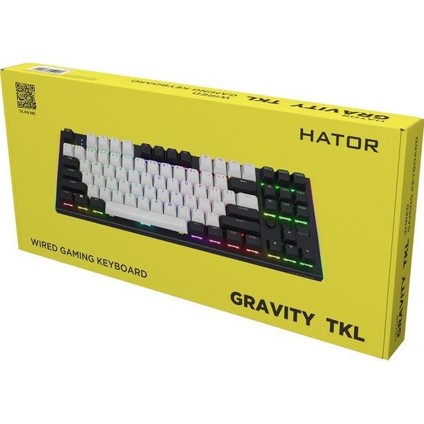 Клавіатура HATOR Gravity TKL Black (HTK560)  Фото №10