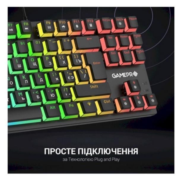 Клавиатура GamePro MK80R Red Switch  Фото №4