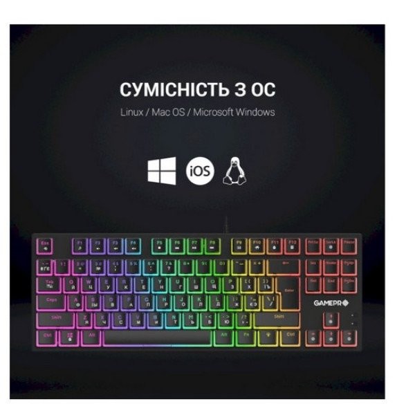 Клавіатура GamePro MK80R Red Switch  Фото №16
