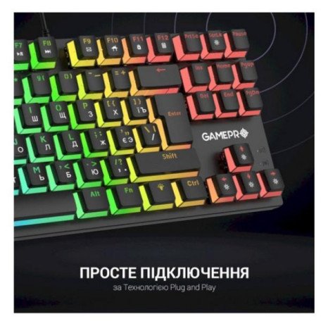 Клавиатура GamePro MK80R Red Switch  Фото №4
