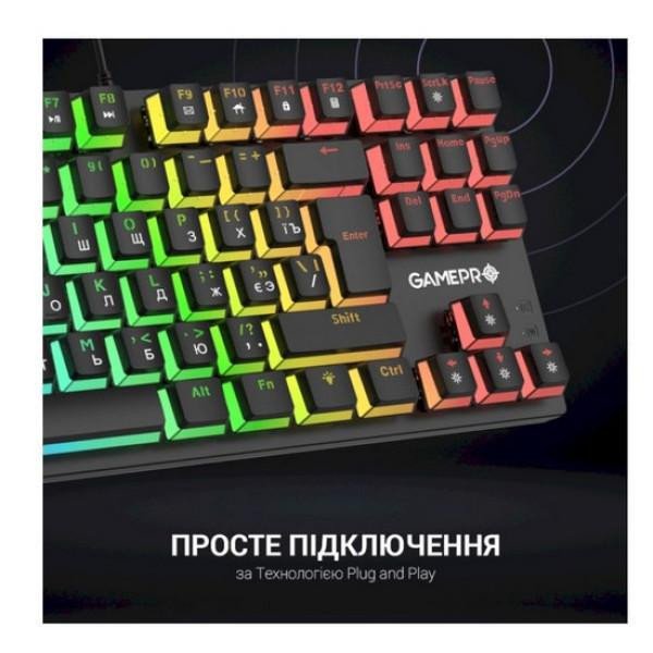 Клавиатура GamePro MK80B Black  Фото №4