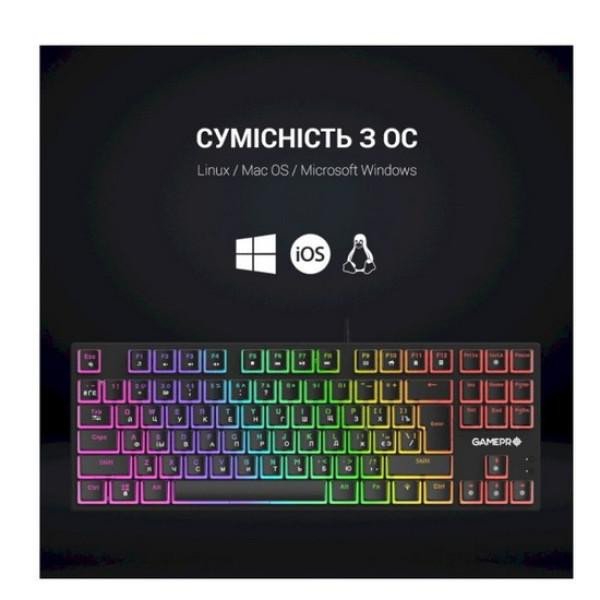 Клавиатура GamePro MK80B Black  Фото №5