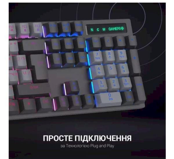 Клавиатура GamePro MK105B  Фото №7