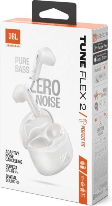 Наушники TWS JBL Tune Flex 2 White (JBLTFLEX2WHT)  Фото №6