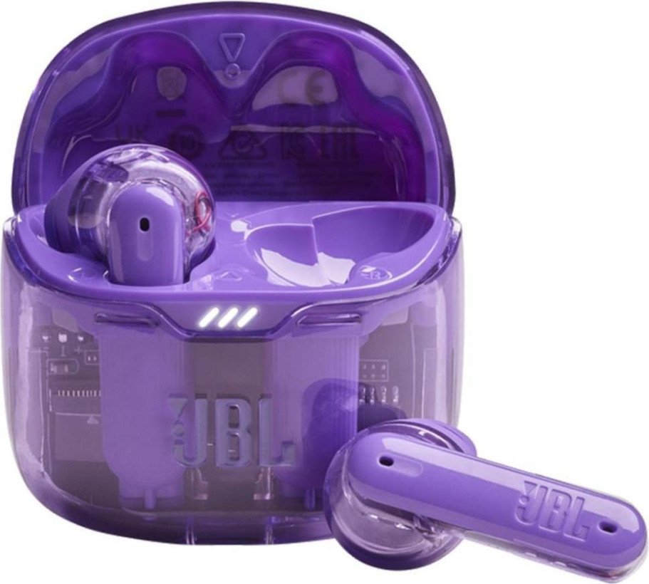 Навушники TWS JBL Tune Flex 2 Ghost Purple (JBLTFLEX2GMAE)  Фото №0
