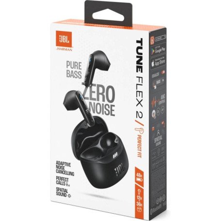 Навушники TWS JBL Tune Flex 2 Black (JBLTFLEX2BLK)  Фото №10