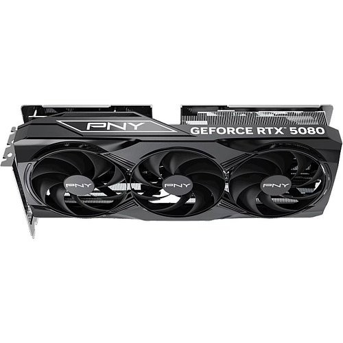 Видеокарта PNY GeForce RTX 5080 Overclocked Triple Fan (VCG508016TFXPB1-O)  Фото №2