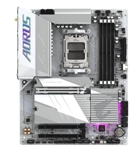 Материнская плата GIGABYTE B650E AORUS ELITE X AX ICE  Фото №0
