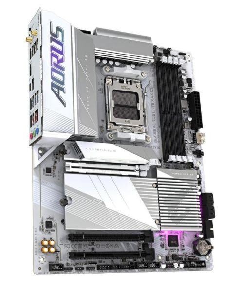 Материнская плата GIGABYTE B650E AORUS ELITE X AX ICE  Фото №1