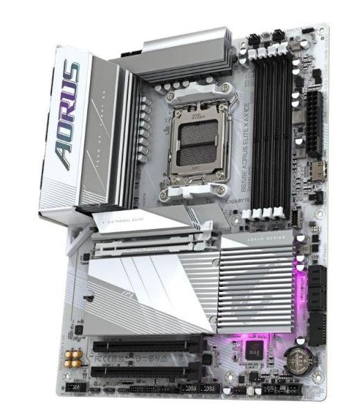 Материнская плата GIGABYTE B650E AORUS ELITE X AX ICE  Фото №2