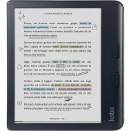 Электронная книга с подсветкой Kobo Libra Colour Black (N428-KU-BK-K-CK) 