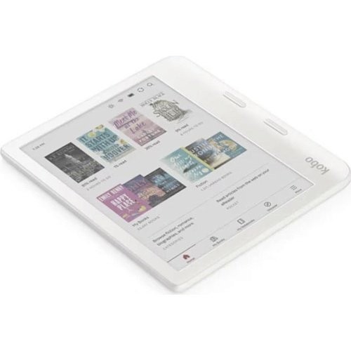 Электронная книга с подсветкой Kobo Libra Colour White (N428-KU-WH-K-CK)  Фото №5