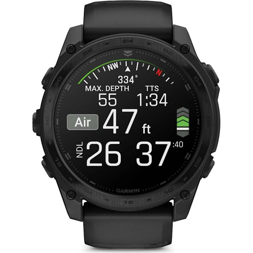 Смарт-годинник Garmin tactix 8 - 51 mm Solar Includes Applied Ballistics Ultralight Solver (010-03407-00/01)  Фото №2