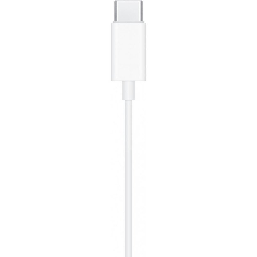 Навушники з мікрофоном Apple EarPods with USB-C White (MYQY3)  Фото №3