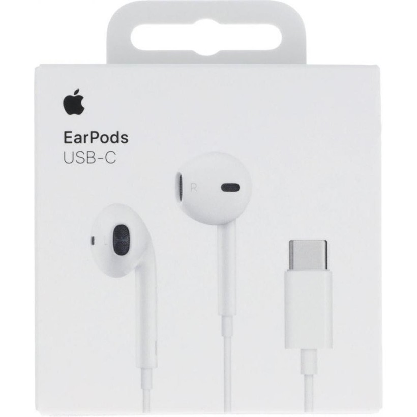 Навушники з мікрофоном Apple EarPods with USB-C White (MYQY3)  Фото №12