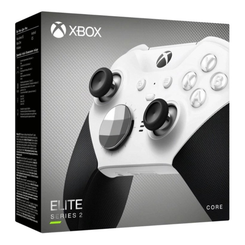 Геймпад Microsoft Xbox Elite Wireless Controller Series 2 Core White (4IK-00002) (no Box)  Фото №4