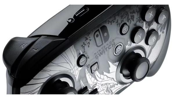 Геймпад Nintendo Switch Pro Controller Monster Hunter Rise Sunbreak Edition  Фото №1